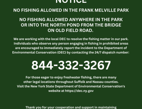 No Fishing in the Frank Melville Park